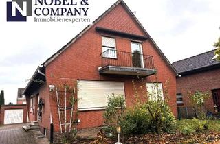 Haus kaufen in 46483 Wesel, Wohnen mit Wohlfühlfaktor - Freistehendes Zweifamilienhaus mit gr. Garten, Pool und viel Potential!