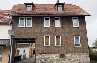 Haus kaufen in 37431 Bad Lauterberg, Leerstehendes Zweifamilienhaus mit Garten im Harz!