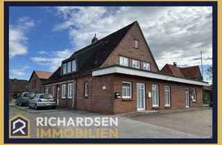 Einfamilienhaus kaufen in 25927 Neukirchen, Einfamilienhaus mit Gewerbeeinheit und viel Entwicklungspotenzial in zentraler Lage in Neukirchen