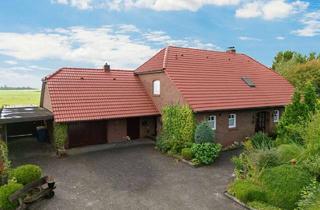 Einfamilienhaus kaufen in 26624 Südbrookmerland, Großzügiges Einfamilienhaus mit Weitblick ins Grüne!