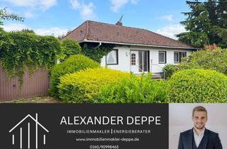 Haus kaufen in Am Buchengrund, 31812 Bad Pyrmont, Ruhige Lage trifft Raumvielfalt – Ihr Bungalow mit großem Garten und vielen Möglichkeiten