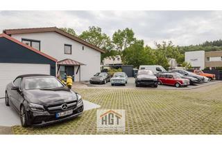 Haus mieten in 75015 Bretten, Exklusives Einfamilienhaus mit vielseitig nutzbarer Gewerbehalle in Bretten-Gölshausen!