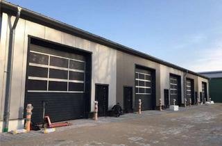 Gewerbeimmobilie mieten in 25479 Ellerau, PROVISIONSFREI! NEUWERTIGE GEWERBEHALLE IN ELLERAUNAHE HAMBURG 160m² BEHEIZT