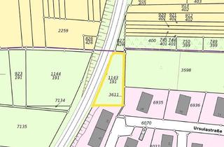 Grundstück zu kaufen in 50321 Brühl, Unerschlossenes Baugrundstück in Brühl - Vochem