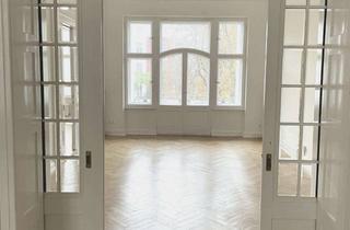 Gewerbeimmobilie mieten in Hasenheide 54, 10967 Kreuzberg, Beletage in den denkmalgeschützten Höfen am Südstern - Stuckaltbau frisch renoviert