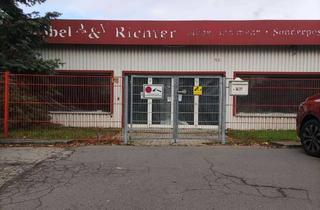 Gewerbeimmobilie kaufen in 04860 Zinna, Gewerbegrundstück mit Halle, Büro und Garagen in verkehrsgünstiger Lage in Welsau bei Torgau