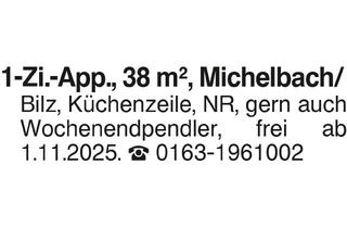Wohnung mieten in 74544 Michelbach an der Bilz, 1 Zi.-Appartment