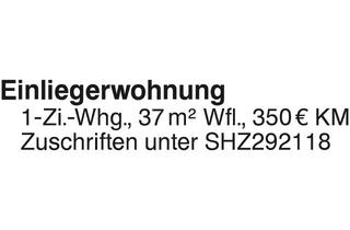 Wohnung mieten in 74405 Gaildorf, Einliegerwohnung