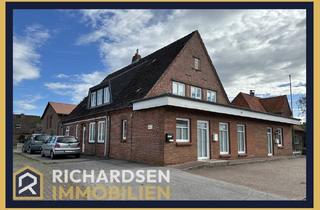 Einfamilienhaus kaufen in 25927 Neukirchen, Einfamilienhaus mit Gewerbeeinheit und viel Entwicklungspotenzial in zentraler Lage in Neukirchen