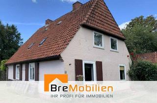 Doppelhaushälfte kaufen in 28357 Bremen, Bremen - Sanierungsobjekt! 2 DHH auf großzügigem Grundstück in Bremen-Horn