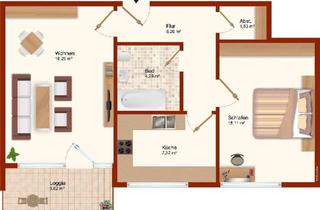 Wohnung kaufen in 79539 Lörrach, Lörrach - Ideal geschnittene 2-Zimmer Wohnung zentral und ruhig gelegen