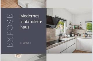 Einfamilienhaus kaufen in 51061 Köln, Köln - Modernes Einfamilienhaus