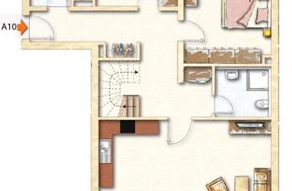 Wohnung kaufen in 88048 Friedrichshafen, Friedrichshafen - Nur noch der Himmel über ihnen - 4,5 Zimmerdachspitzwohnung