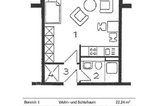 Wohnung kaufen in 35390 Gießen, Gießen - 1 Zimmer Eigentumswohnung in Gießen
