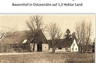 Bauernhaus kaufen in 17392 Spantekow, Spantekow - Bauernhof Ostseenähe 13000 m2