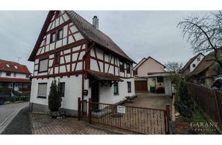Haus kaufen in 75433 Maulbronn, Maulbronn - Charmantes Fachwerkhaus ohne Denkmalschutz mit vielseitigem Potenzial in Zaisersweiher Maulbronn