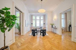 Wohnung kaufen in Xantener Str. 8, 10707 Berlin, Berlin - Xantener Luxury Carré: 250 m² Altbauwohnung im Herzen der City-West
