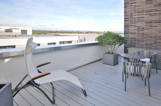 Wohnung kaufen in 68309 Käfertal, Stilvolle 3-Zimmer-Wohnung mit traumhafter Dachterrasse im Franklin-Areal