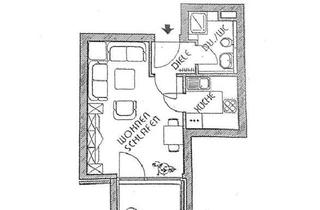 Wohnung mieten in 40764 Langenfeld, Schicke 1-Zimmer Wohnung mit Balkon im 3. OG in Langenfeld