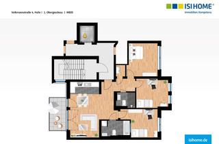 Wohnung mieten in Volkmannstraße, 06112 Halle, Tolle 4-Raumwohnung mit Sonnenbalkon im Herzen von Halle - WE05
