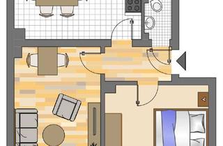 Sozialwohnungen mieten in Hiltroper Straße 441, 44805 Bergen, 2-Zimmer-Wohnung in Bochum Hiltrop / WBS erforderlich