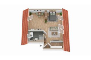 Wohnung mieten in Hilda-Kühl-Weg, 23795 Bad Segeberg, Niedliche Dachgeschosswohnung