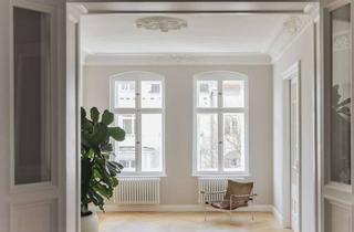 Wohnung mieten in Holtzendorffstraße 13, 14057 Charlottenburg, Historisch und hochwertig sanierte Wohnung mit Sauna und Westbalkon unweit des Lietzensees