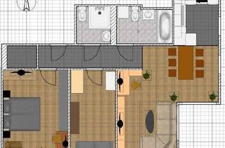 Wohnung mieten in Erzgebirgsstr. 6c, 84478 Waldkraiburg, Barrierefreie 3-Zimmer Wohnung mit Balkon in Waldkraiburg