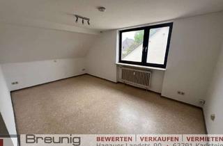 Wohnung mieten in 63791 Karlstein, Gepflegte 2-Zi.-DG-Wohnung mit Küchenzeile in ruhiger Lage von Karlstein-Dettingen
