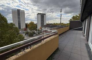Penthouse mieten in 76185 Mühlburg, Befristete Penthouse 3 Zimmer Wohnung