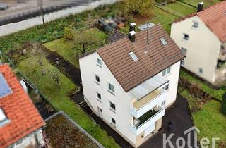 Haus kaufen in Schwarzer Weg 27, 89551 Königsbronn, Freistehendes Zweifamilienhaus mit großem Garten in Königsbronn