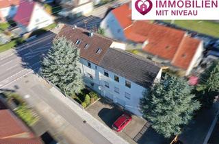 Mehrfamilienhaus kaufen in Gundelfinger Straße, 89415 Lauingen, 6-Parteien Mehrfamilienhaus zentral in Lauingen! 414m2 Wohnfläche!