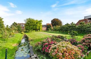Haus kaufen in 21720 Steinkirchen, Reetdach-Juwel auf dem Deich mit direktem Wasserzugang