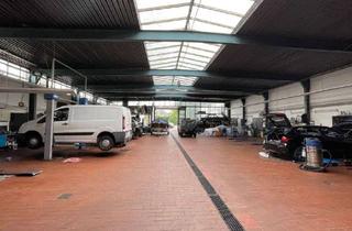 Gewerbeimmobilie mieten in 64807 Dieburg, Autolackiererei KFZ-Werkstatt Lackieranlage (Gewerbehalle Werkhalle ) in TOP Lage von Dieburg