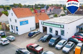 Gewerbeimmobilie kaufen in 39343 Hillersleben, Kompaktes Gewerbeareal mit Wohnoption – ideal für Handwerk, Handel oder DL in Hillersleben