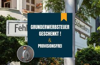 Praxen kaufen in Fehlerstraße, 12161 Friedenau, *VERMIETET* Souterrain! Provisionsfrei! Praxis zur KAPITALANLAGE: INDEX Mietvertrag, saniert