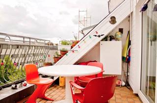 Immobilie mieten in Warthestraße 11, 12051 Neukölln, Zwischenmiete Helle Dachgeschoßwohnung mit Terasse in Berlin-Neukölln