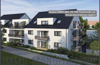 Wohnung kaufen in 70771 Leinfelden-Echterdingen, NEUBAU 4 ZIMMER DG-WOHNUNG - ZENTRALES WOHNEN - KFW 40 QNG GEFÖRDERT!