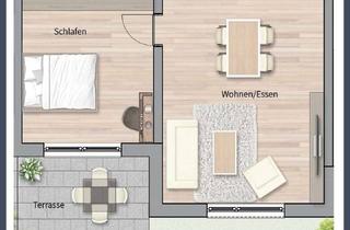 Wohnung kaufen in 70771 Leinfelden-Echterdingen, Baubeginn April 2026! NEUBAU 2 Zimmer EG-Wohnung - Zentrales Wohnen - KfW 40 QNG gefördert!