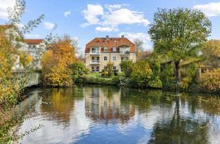 Wohnung kaufen in 85435 Erding, Exklusive Idylle an der Sempt – 3-Zi.-Whg mit Westbalkon, Wasserblick & Zentrumsnähe