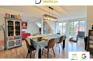 Wohnung kaufen in 72764 Reutlingen, Zentrale & attraktive Maisonettewohnung mit sonnigem Balkon, Blick auf die Achalm & Außenstellplatz