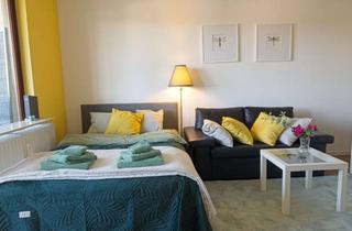 Wohnung mieten in Pfaffenbrunnenstraße 109, 63456 Hanau, Möblierte helle 1-Zimmer Wohnung mit Balkon - Einziehen & Wohlfühlen