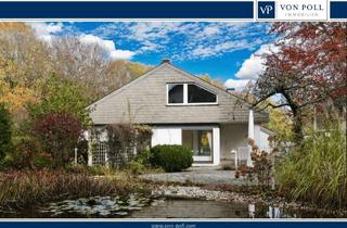 Haus kaufen in 57392 Schmallenberg, Außergewöhnliche Architektur trifft Gartenvielfalt und Wellness am Wormbacher Berg