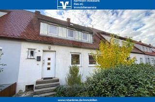 Haus kaufen in 86720 Nördlingen, Reihenmittelhaus in ruhiger Wohnlage auf Erbbaurechtsgrundstück in Nördlingen