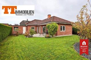 Haus kaufen in 26388 Wilhelmshaven, Wilhelmshaven-Coldewei-Himmelreich - TT bietet an: Ebenerdig wohnen mit Wohlfühlcharme - Gepflegter Klinker-Bungalow in Himmelreich!