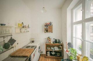 Wohnung kaufen in Böckhstrasse 11, 10967 Berlin, Berlin - Im Gräfekiez: bezugsfreie 2-Zi-Altbau-Whg im SFL 1.OG Nähe Planufer u. Admiralsbrücke