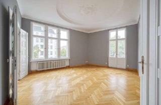 Wohnung kaufen in Pestalozzistraße 54, 10627 Charlottenburg, Ein Stuckaltbau erfindet sich neu: renovierte Altbauwohnung mit Balkon