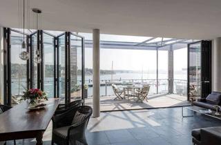 Penthouse kaufen in 23570 Travemünde, Penthouse in erster Wasserlage – Architektur, Panorama und Wohnen ohne Grenzen!