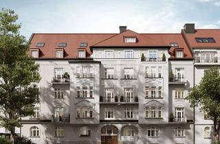 Penthouse kaufen in 80803 Schwabing-West, Penthouse Unikat im denkmalgeschützten Altbau – Maßgeschneiderter Luxus inklusive Dachterrassen!
