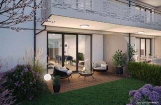 Wohnung kaufen in 50181 Bedburg, Moderne 3-Zimmer-Wohnung mit großzügigem Südwest-Garten